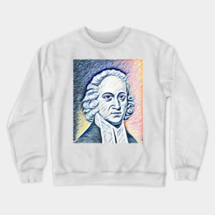 Jonathan Edwards Portrait | Jonathan Edwards Artwork 12 Crewneck Sweatshirt